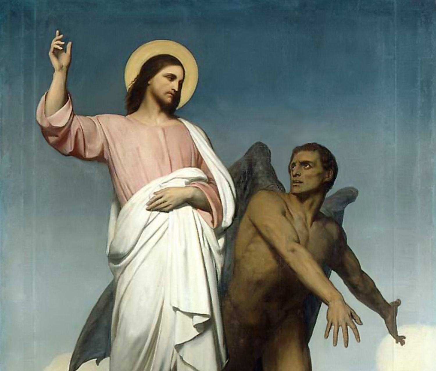 La tentazione di Cristo Ary Scheffer