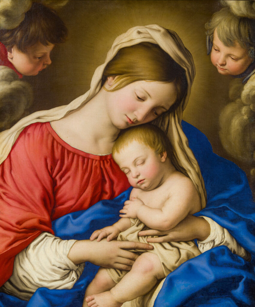 Madonna con Bambino ed angeli