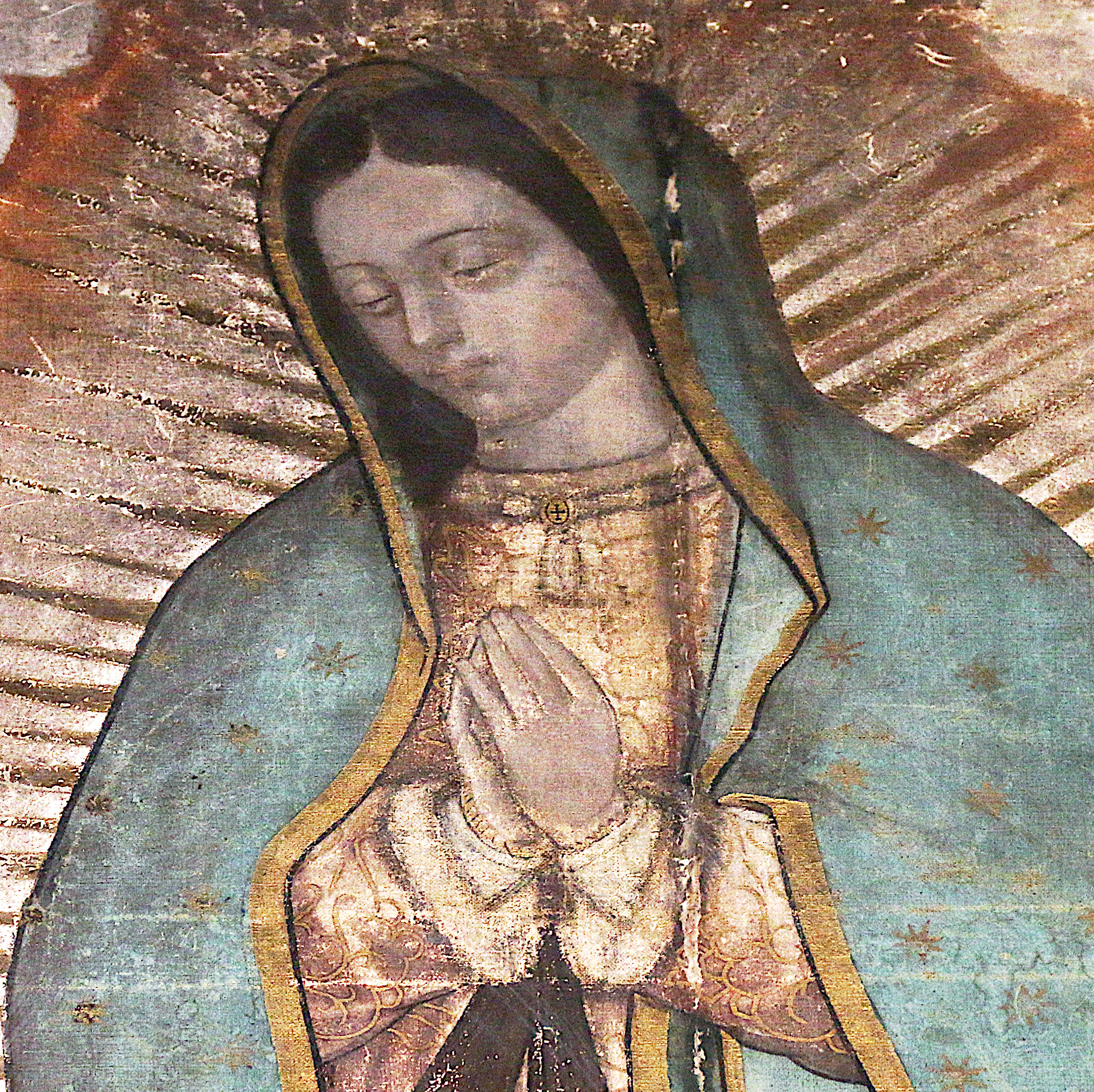 La musica nascosta nel mantello della Madonna di Guadalupe, tilma